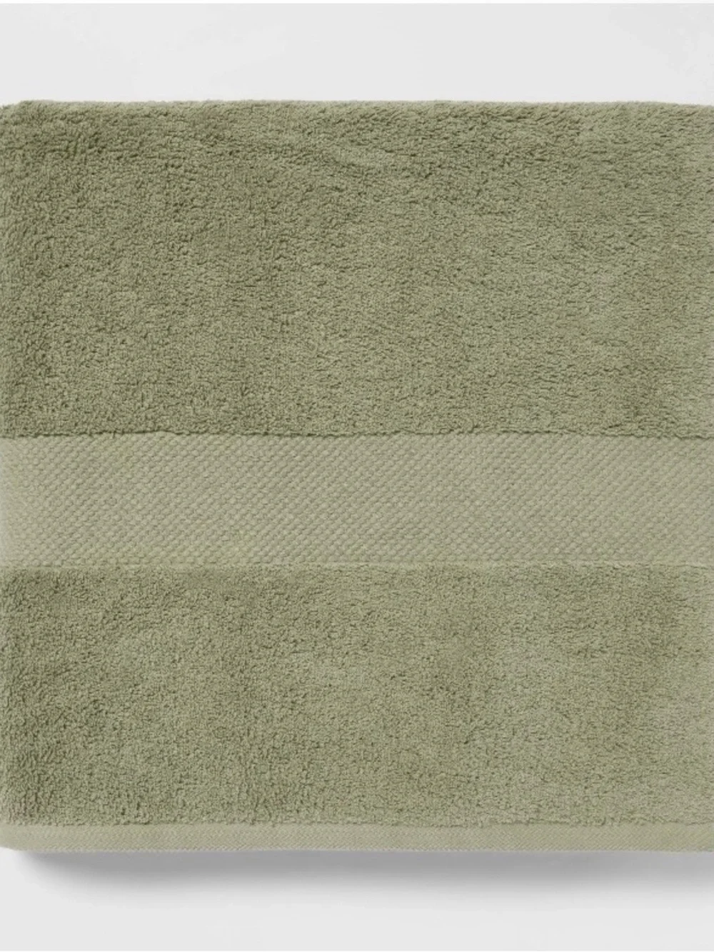 Threshold Performance Plus Oversized Bath Towel Light Green •Set of 3•